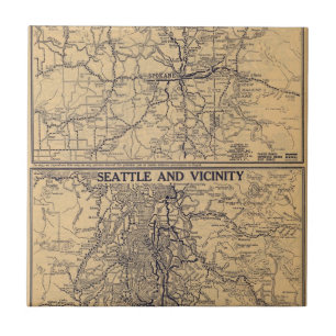Spokane, Seattle Tegeltje