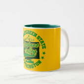 Spokane Valley, Washington Tweekleurige Koffiemok (Voorkant rechts)