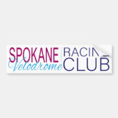 Spokane Velodrome Racing Club Bumpersticker (Voorkant)