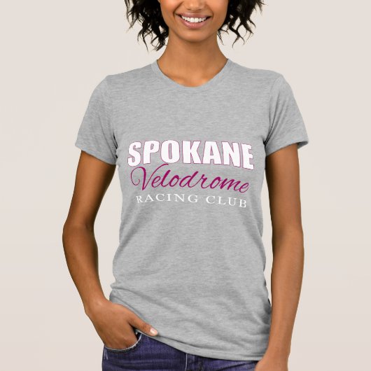 Spokane Velodrome Racing Club T-shirt (Voorkant)