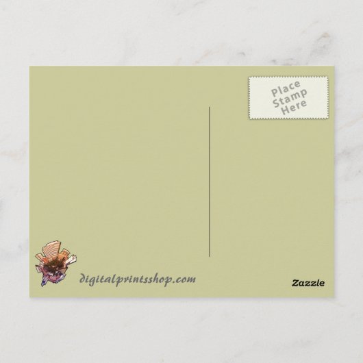 SPOKANE WA BRIEFKAART (Achterkant)