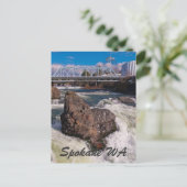 SPOKANE WA BRIEFKAART (Staand voorkant)