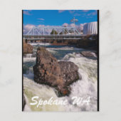 SPOKANE WA BRIEFKAART (Voorkant)