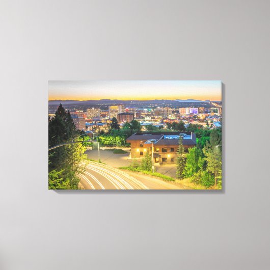 Spokane Wa Canvas Afdruk (Voorkant)