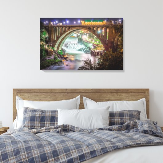 Spokane Wa Canvas Afdruk (Insitu (Slaapkamer))