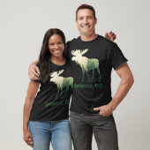 Spokane WA Moose Bos Tree Hunter Wildlife T-shirt (Unisex)