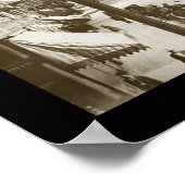 Spokane WA Restaurant Foto 1908 Poster (Hoek)