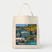 SPOKANE WA TOTE BAG (Voorkant)