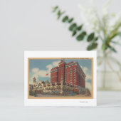 Spokane, WA - Uitzicht Davenport Hotel #2 Briefkaart (Staand voorkant)