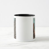 Spokane, WA - Uitzicht in het centrum met horeca Mok (Midden)