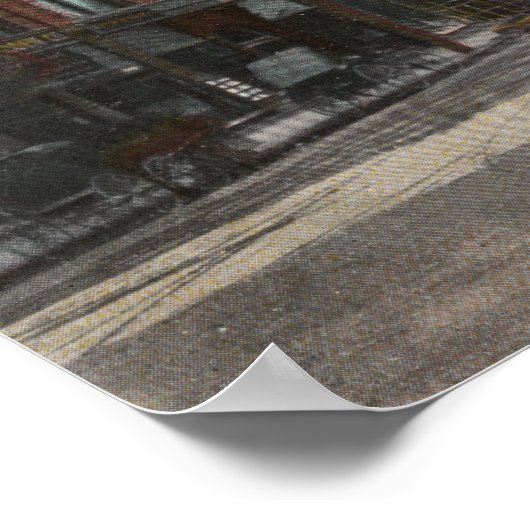 Spokane, WA - Uitzicht van Riverside Ave. & Howard Poster (Hoek)