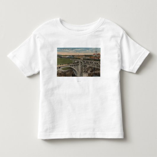 Spokane, WA - Voltooiing van de Stille-Oceaanspoor Kinder Shirts (Voorkant)