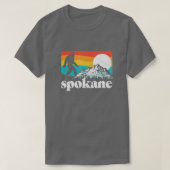 Spokane Washington Bigfoot T-shirt (Design voorkant)