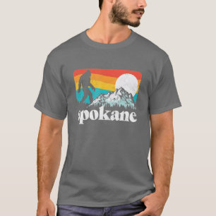 Spokane Washington Bigfoot T-shirt