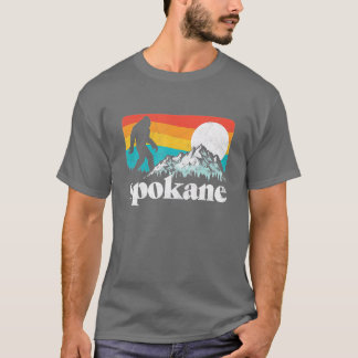 Spokane Washington Bigfoot T-shirt