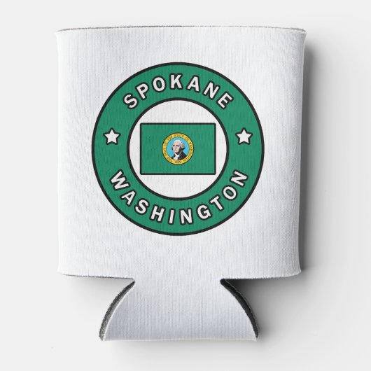 Spokane Washington Blikjeskoeler (Voorkant)