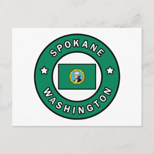 Spokane Washington Briefkaart