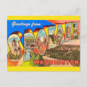 Spokane Washington Briefkaart (Voorkant)