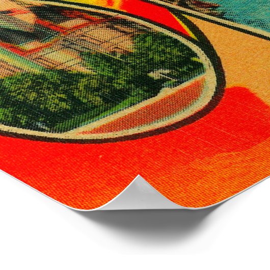 Spokane, Washington - Grote letterscènes 2 Poster (Hoek)