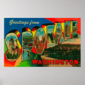 Spokane, Washington - Grote letterscènes 2 Poster (Voorkant)