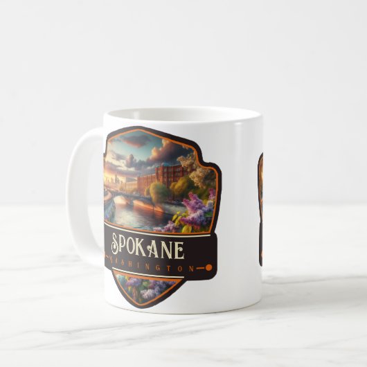 Spokane, Washington| Koffiemok (Voorkant links)