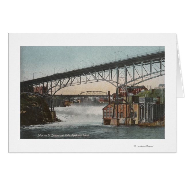 Spokane, Washington, Monroe Street (Voorkant Horizontaal)