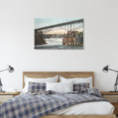 Spokane, Washington, Monroe Street Canvas Afdruk (Insitu (Slaapkamer))