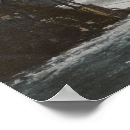 Spokane, Washington, Monroe Street Poster (Hoek)