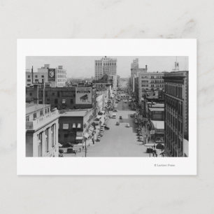 Spokane, Washington — Riverside Avenue Briefkaart