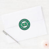 Spokane Washington Ronde Sticker (Envelop)