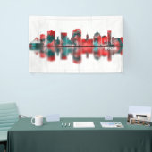 Spokane Washington Skyline Spandoek (Beurs)