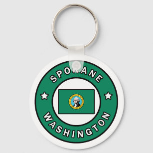 Spokane Washington Sleutelhanger