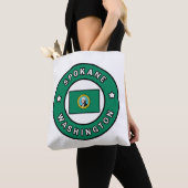 Spokane Washington Tote Bag (Dichtbij)