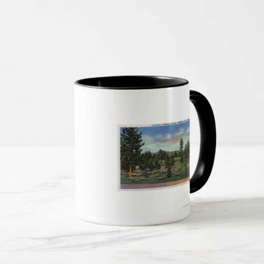 Spokane, Washington - Upper Terrace Mok (Voorkant rechts)