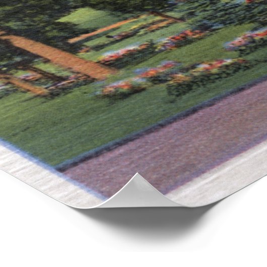 Spokane, Washington - Upper Terrace Poster (Hoek)