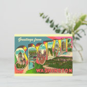 Spokane Washington verhuisbericht (Staand voorkant)