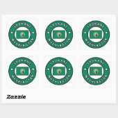 Spokane Washington Vierkante Sticker (Vel)