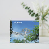 Spokane's Amerikaanse paviljoen in Riverfront Park Briefkaart (Staand voorkant)