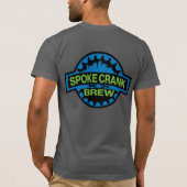 Spoke Crank & Brew T-shirt (Achterkant)
