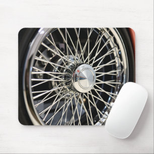 Spoked Chrome-geometrie Muismat