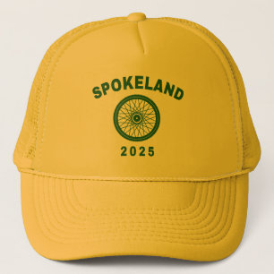 Spokeland Oakland Cycling Californian Cyclist Trucker Pet