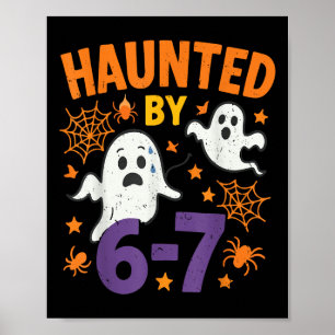 Spoken 67 Geest Wiskunde Leraar Halloween Kostuum Poster