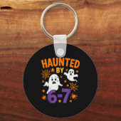 Spoken 67 Geest Wiskunde Leraar Halloween Kostuum Sleutelhanger (Voorkant)