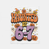 Spoken 67 Meme Zes Zeven 6-7 Grappige Internetgrap Fleece Deken (Voorkant)