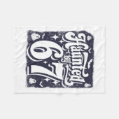 Spoken 67 Meme Zes Zeven 6-7 Grappige Internetgrap Fleece Deken (Voorkant (Horizontaal))