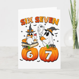 Spoken 67 Meme Zes Zeven 6-7 Grappige Internetgrap Kaart