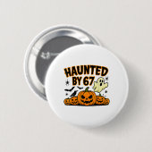 Spoken 67 Meme Zes Zeven 6-7 Grappige Internetgrap Ronde Button 5,7 Cm (Voorkant /achterkant)
