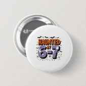 Spoken 67 Meme Zes Zeven 6-7 Grappige Internetgrap Ronde Button 5,7 Cm (Voorkant /achterkant)