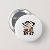 Spoken 67 Meme Zes Zeven 6-7 Grappige Internetgrap Ronde Button 5,7 Cm (Voorkant /achterkant)