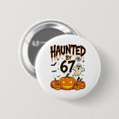 Spoken 67 Meme Zes Zeven 6-7 Grappige Internetgrap Ronde Button 5,7 Cm (Voorkant /achterkant)